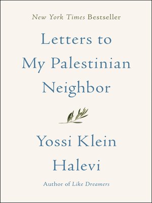 cover image of Letters to My Palestinian Neighbor